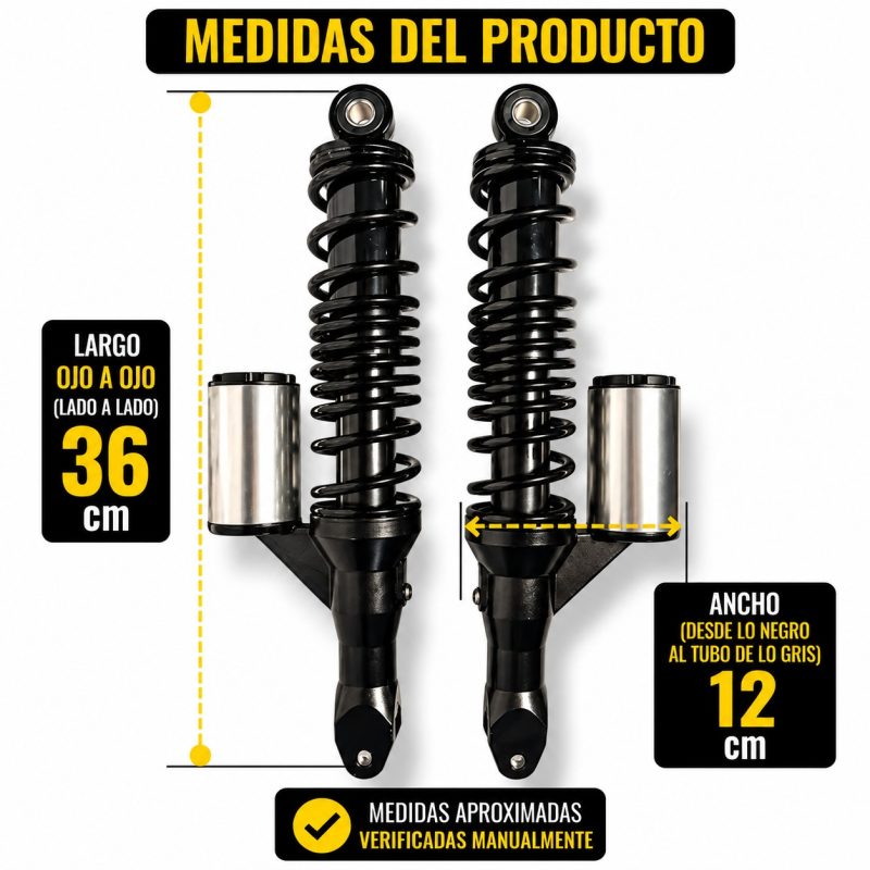 Amortiguadores Para Yamaha Bws , Nitrox