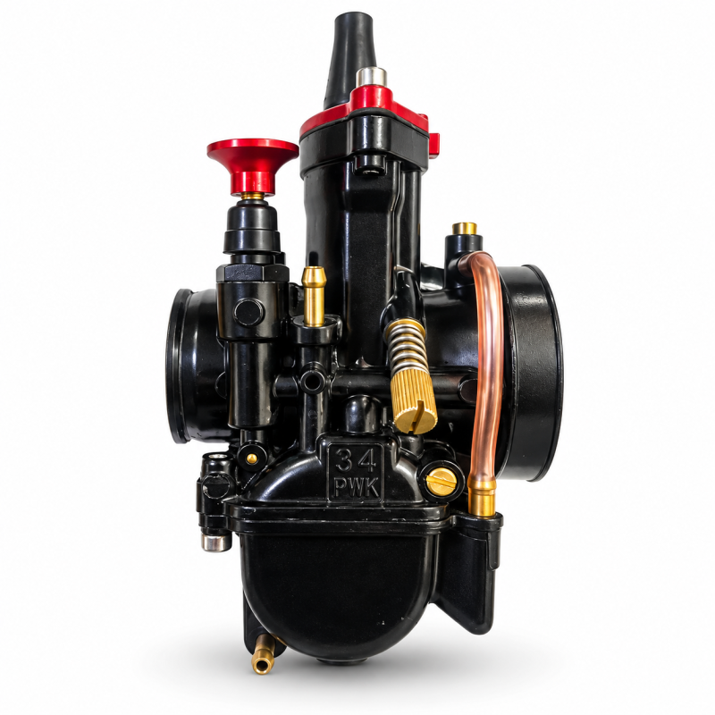 Carburador De Cortina Plana De 28mm-30mm-32mm-34mm Para Moto NEGRO